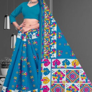 Printed Sharee Riddhi Siddhi