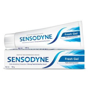 Sensodyne Toothpaste: Fresh Gel, 150 gm