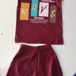 0-3 years boy T-shirt & Half Pant set