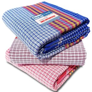 3 pieces Gamcha / তিন পিস বড় সাইজের গামছা।