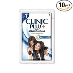 Clinic Plus Strong & Long Shampoo (10 Pcs)