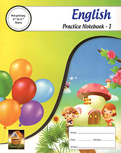 English Practice note book