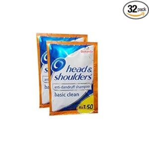 Head & Shoulders Basic Clean Shampoo, 5ml – Pack of 32
