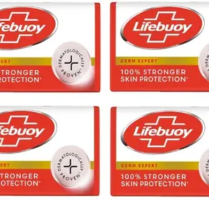 LIFEBUOY Expert Defence 100% Stronger Skin Protection Bathing Bar  (4 x 100 g)