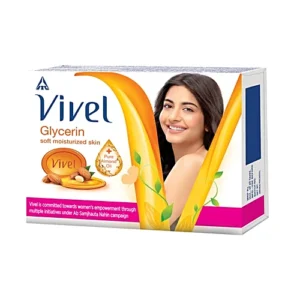 Vivel Glycerin & Pure Almond Oil Soap, 100 g buy 3 get 1 free.